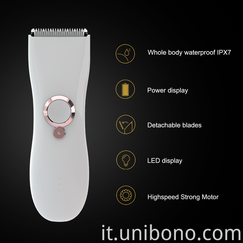 Beauty personal care Rechargeable Women's Electric Personal Li-ion body hair Trimmer